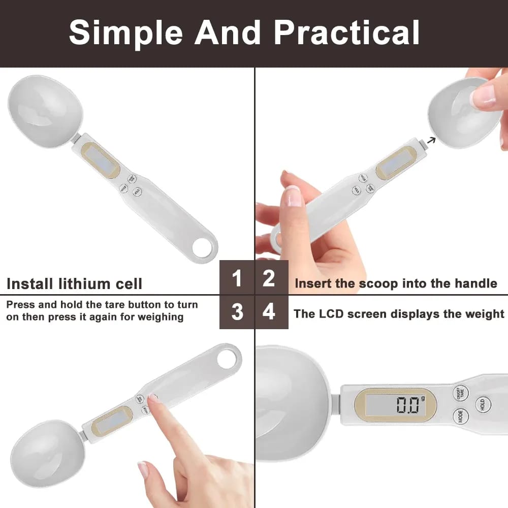 LCD Digital Kitchen Scale Electronic Cooking Food