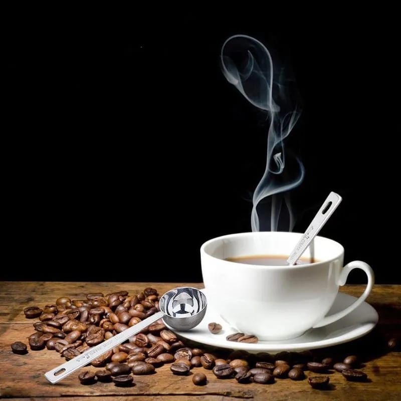 Stainless steel thickened coffee spoon