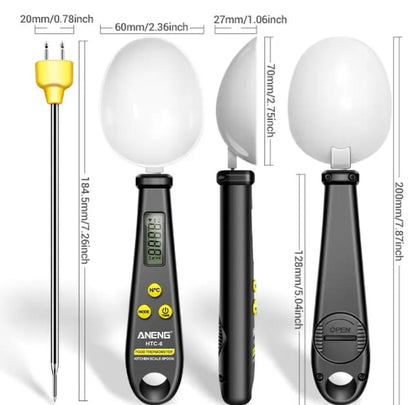 Multifunctional Digital Display Two-in-one Electronic Scale Measuring Spoon Kitchen Gadgets