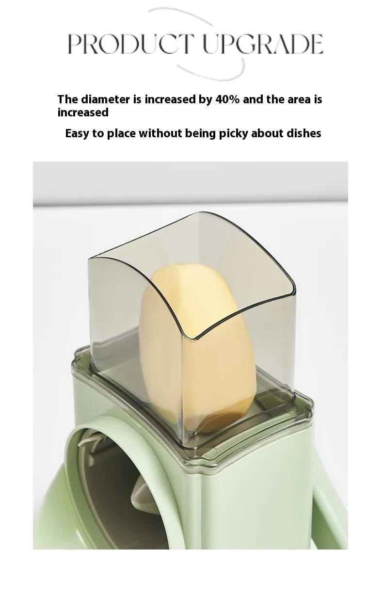 Multi-functional Hand Guard Household Kitchen Hand-cranked Drum Shredder