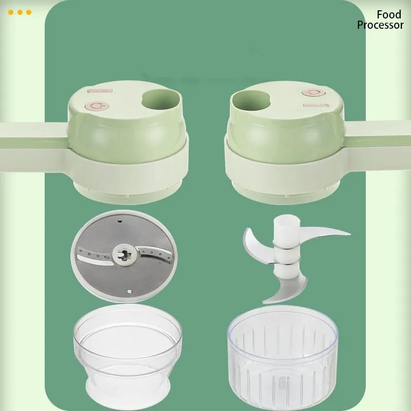 Multifunctional Household Slice Electric Garlic Pounding Chopper