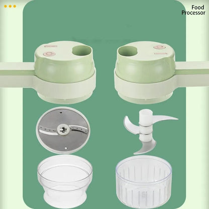 Multifunctional Household Slice Electric Garlic Pounding Chopper